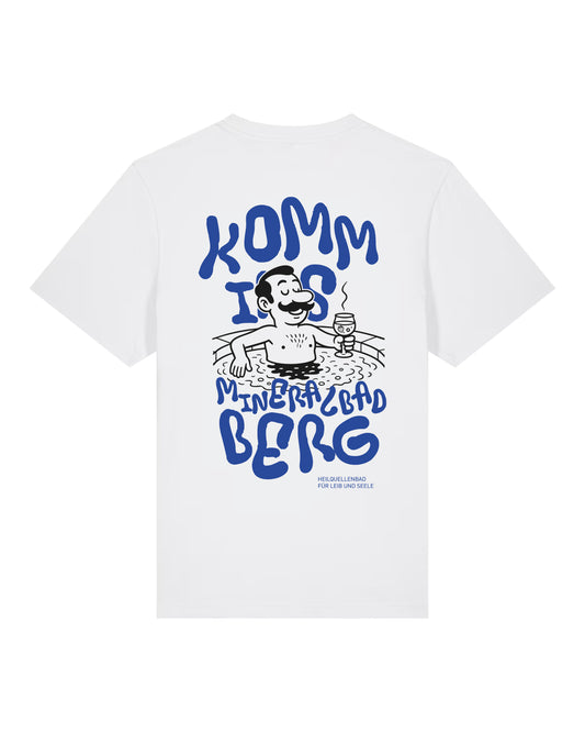 MINERALBAD BERG T-SHIRT - WHITE