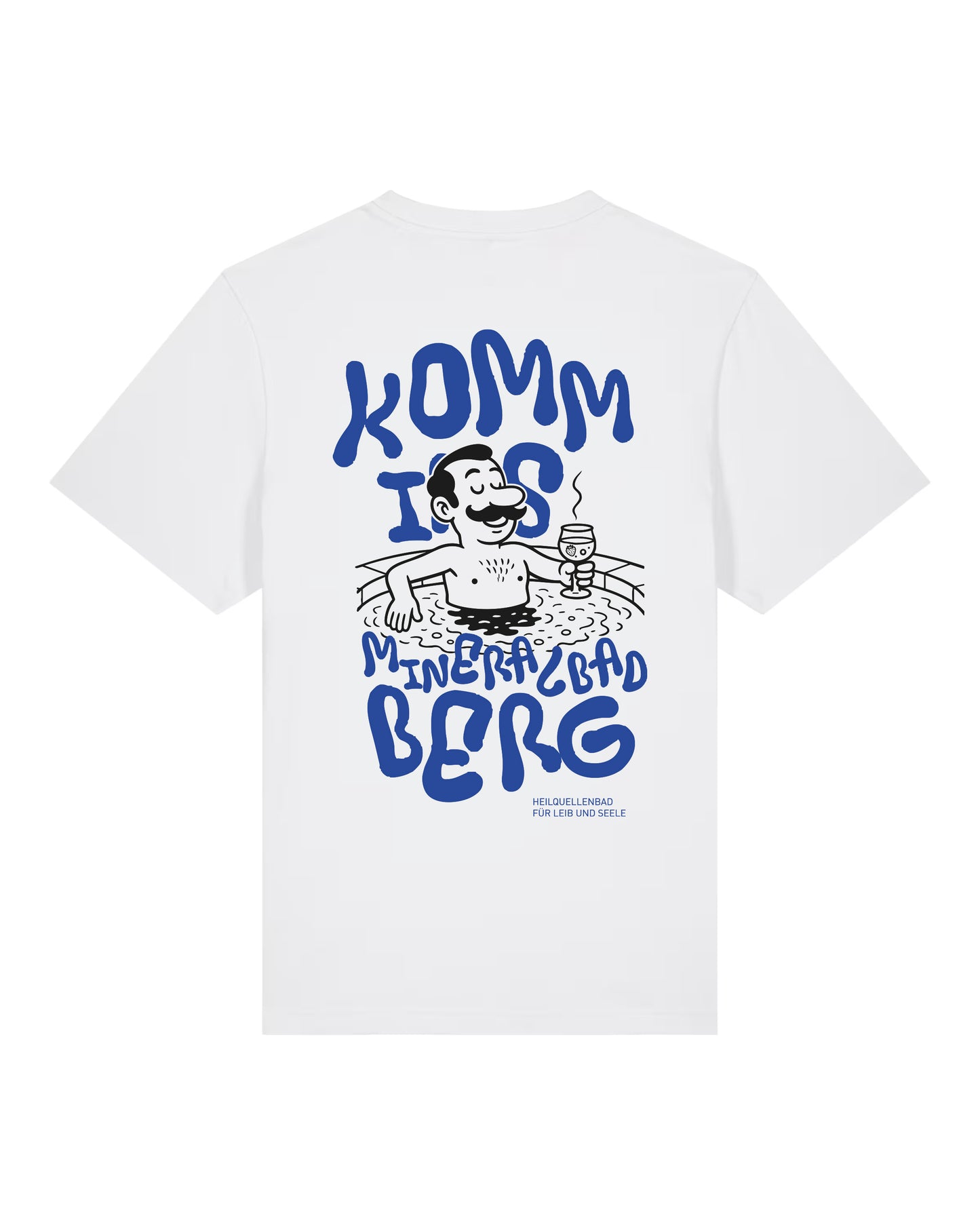 MINERALBAD BERG T-SHIRT - WHITE