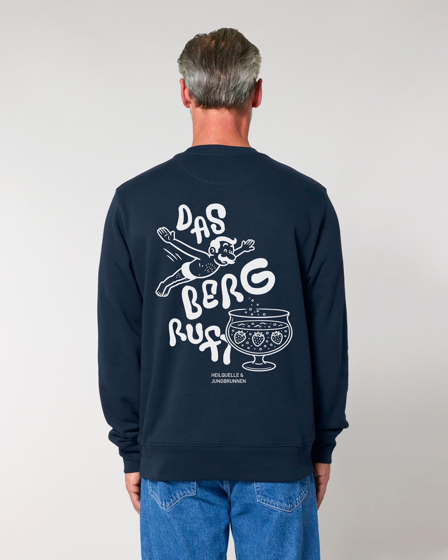 MINERALBAD BERG PULLOVER - FRENCH NAVY