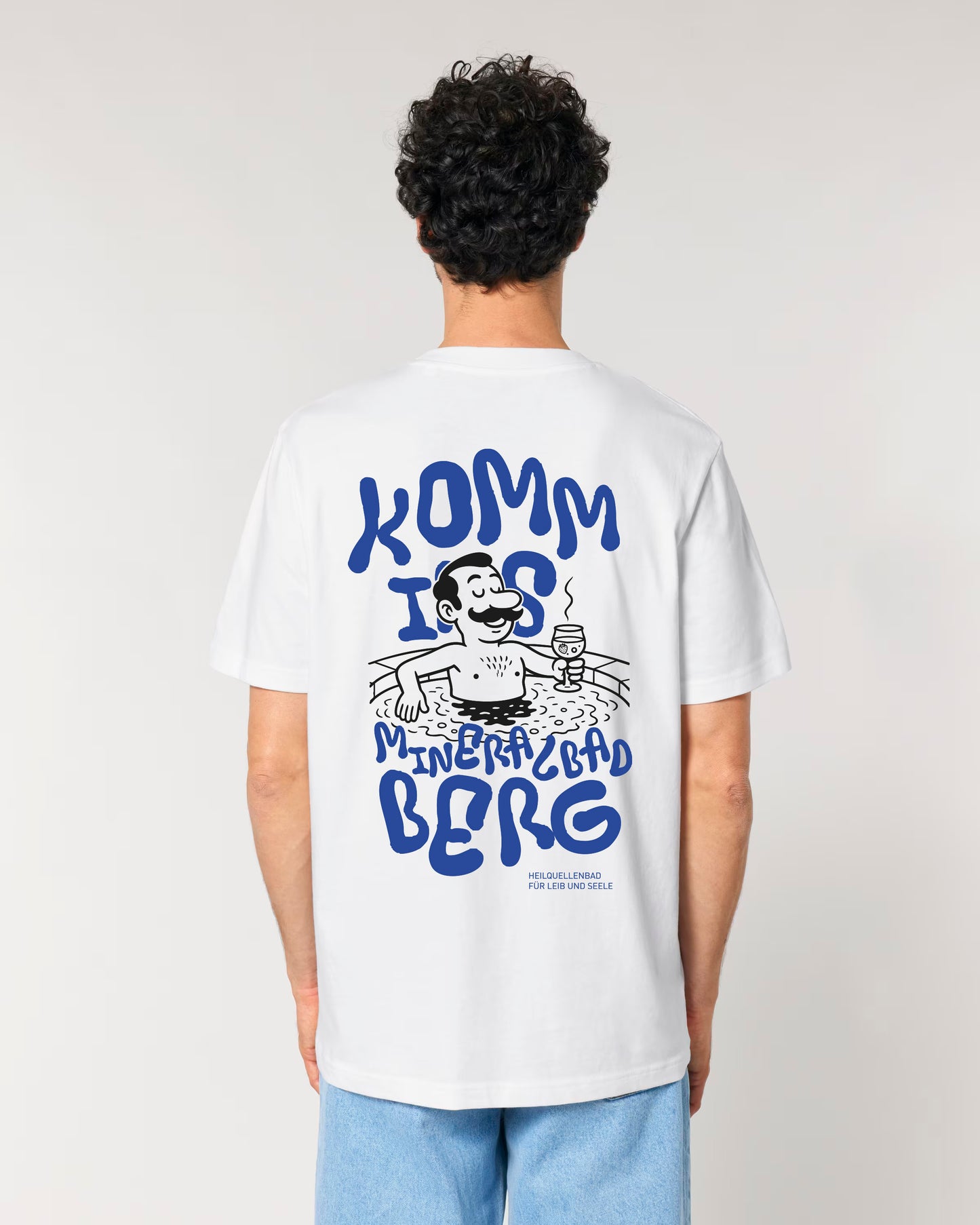 MINERALBAD BERG T-SHIRT - WHITE