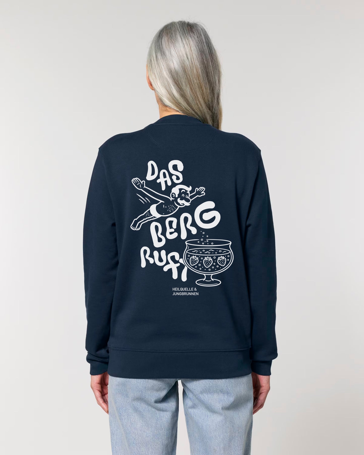 MINERALBAD BERG PULLOVER - FRENCH NAVY